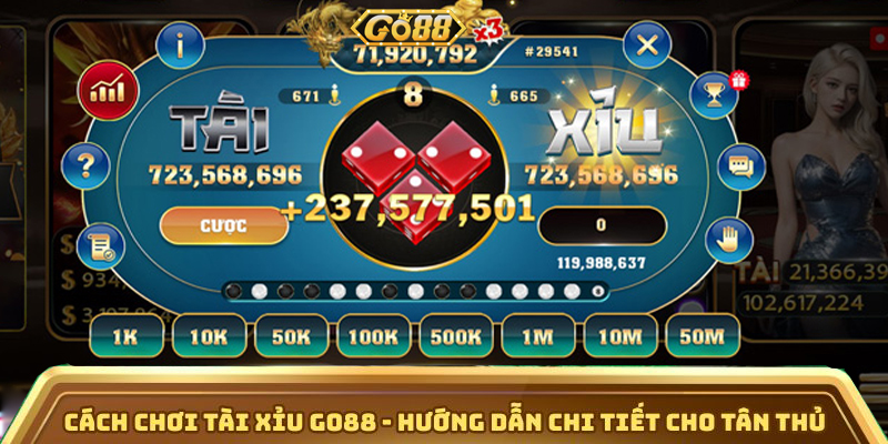 Tài Xỉu Go88 Điểm Đến Hàng Đầu Cho Dân Chơi Thực Thụ | go88.bz Cách chơi tài xỉu Go88 - Hướng dẫn chi tiết cho tân thủ